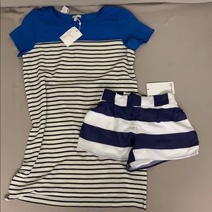 NWT Joie & Splendid dress and shorts XS